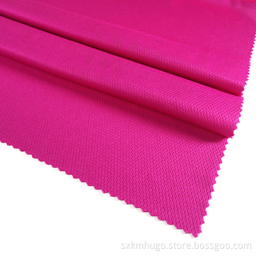 100%Polyester Docht Pique Bird Eye Mesh Stoff